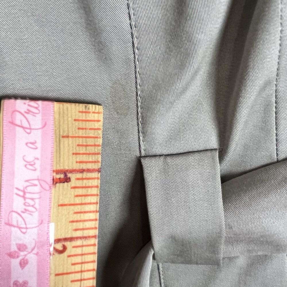 Worthington Women Beige Utility Vest Belted Safari Sleeveless Jacket S - Picture 8 of 16